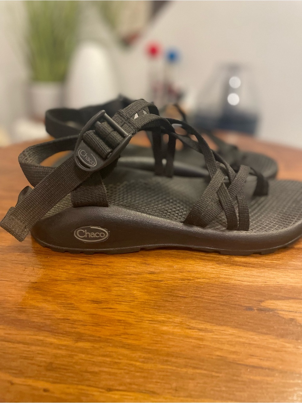 Chaco Women's Black Strappy Sandals